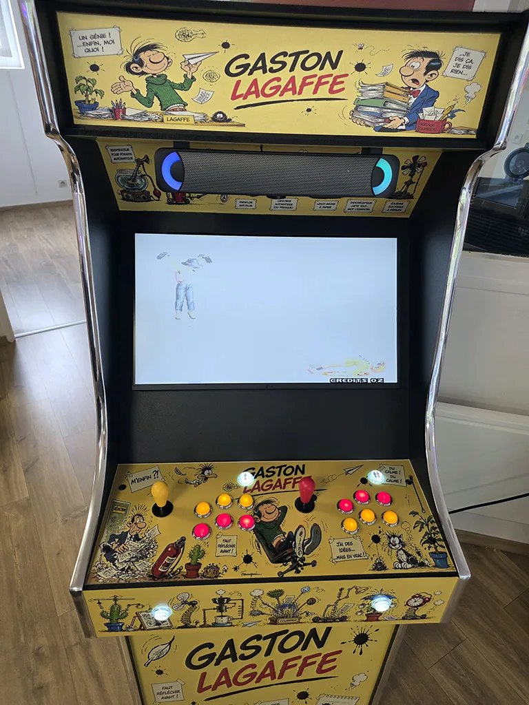 Borne arcade Gaston Lagaffe